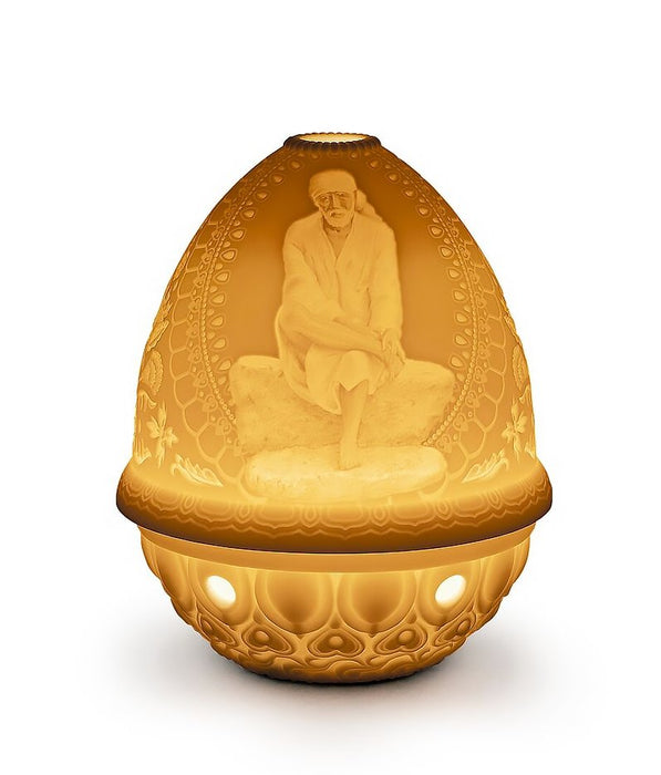 LITHOPHANE VOTIVE LIGHT - SAI BABA 1017365 - Hot Watches