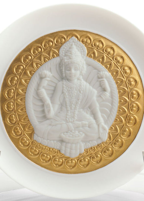 Lord Ganesha and Goddess Lakshmi Decorative Plate 01009155 - Hot Watches