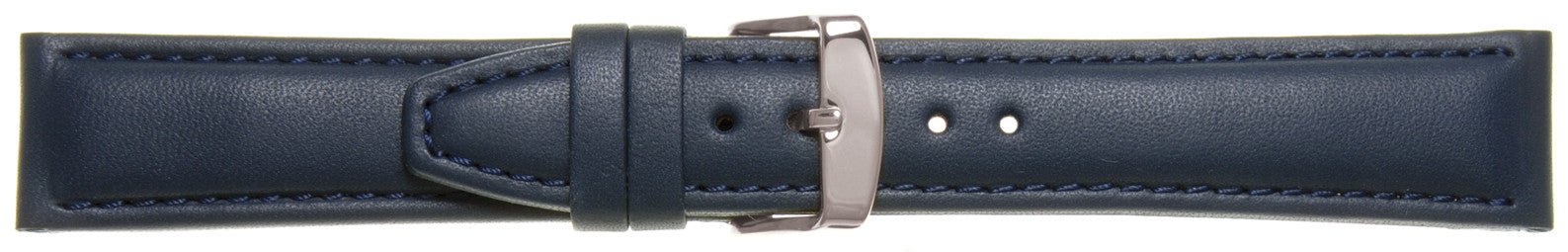 Anti-Allergy Padded Calf Leather Watch Strap LS1357 - Hot Watches