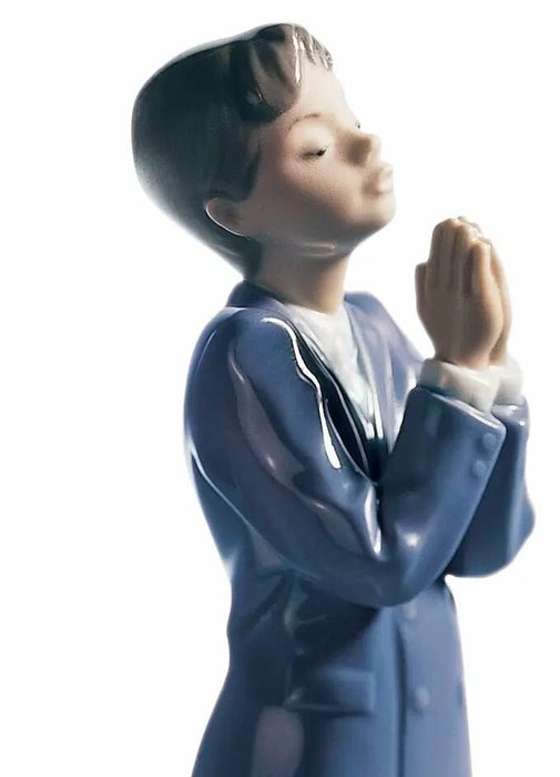 Communion Prayer Boy Figurine 01006088 - Hot Watches