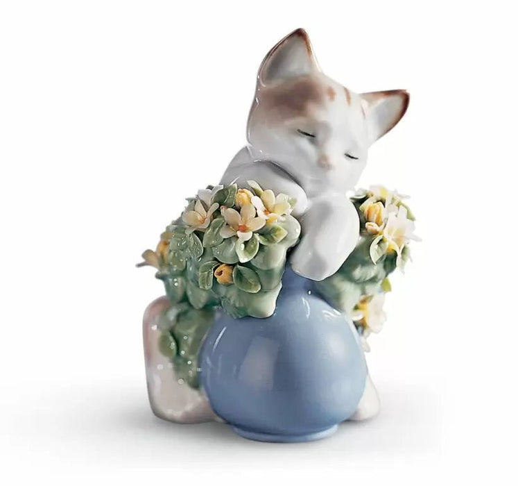 Dreamy Kitten Cat Figurine 01006567 - Hot Watches