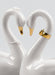 Endless Love Swans Figurine. Golden Lustre 01009304 - Hot Watches