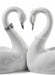 Endless Love Swans Figurine. Silver Lustre 01007049 - Hot Watches