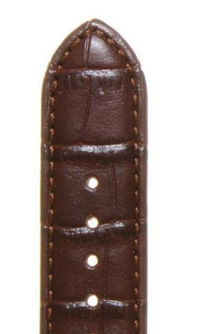 Louisiana Croc Grain Leather Watch Strap LS1382 - Hot Watches